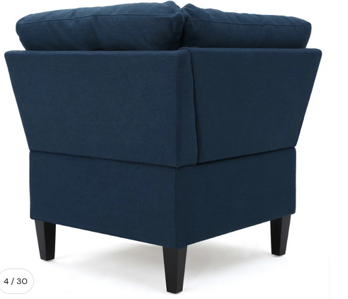 Photo 1 of CHRISTOPHER KNIGHT HOME NAVY BLUE CHAIR MODEL 57607.00DBL