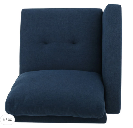 Photo 1 of CHRISTOPHER KNIGHT HOME NAVY BLUE CHAIR MODEL 57607.00DBL