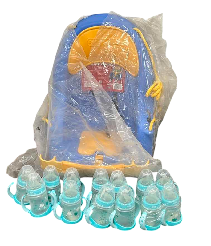 Photo 1 of BABY BOTTLES AND SWING SET