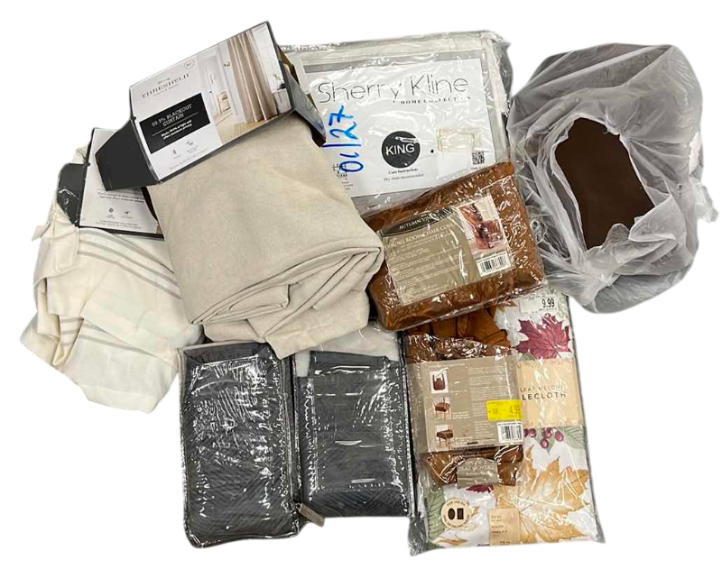 Photo 1 of ASSORTED HOME CURTAINS AND DRAPES