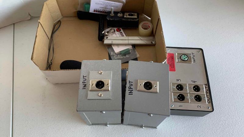 Photo 1 of 3-PROFESSIONAL AUDIO BREAKOUT BOXES