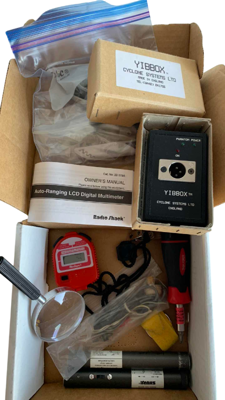 Photo 1 of PROFESSIONAL AUDIO TROUBLESHOOTING TOOLS YIBBOX