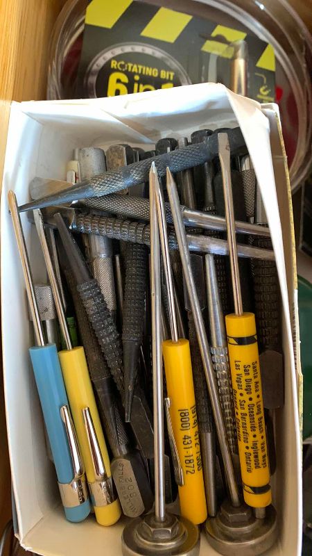 Photo 1 of CONTENTS OF DRAWERS