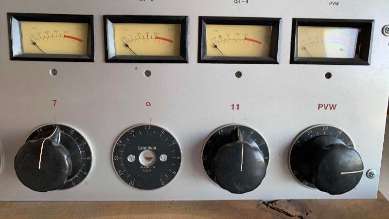 Photo 1 of VINTAGE LANGEVIN AUDIO MIXING CONSOLE