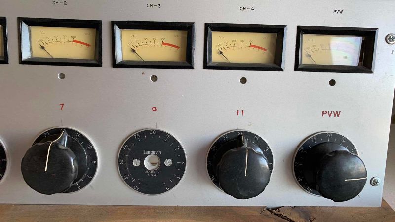 Photo 1 of VINTAGE LANGEVIN AUDIO MIXING CONSOLE
