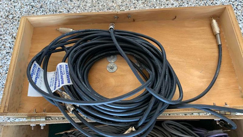 Photo 1 of CASE OF ASSORTED PROFESSIONAL AUDIO CABLES
