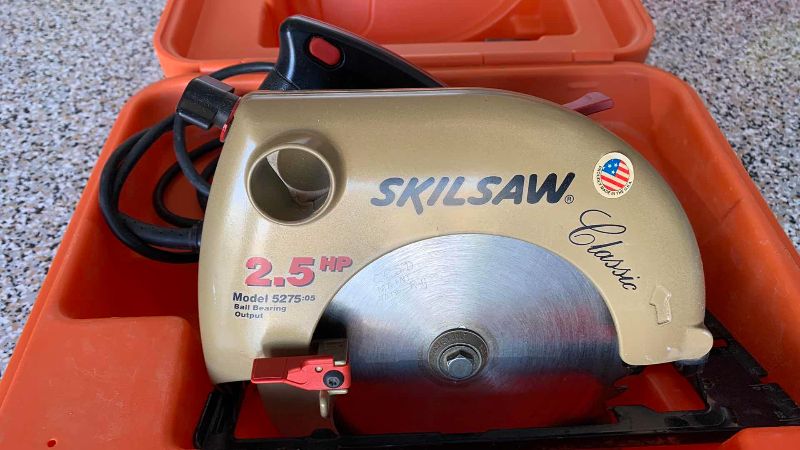 Photo 1 of SKILSAW CLASSIC 2.5 HP CIRCULAR SAW MODEL 5275