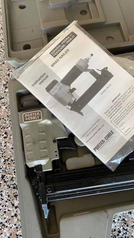 Photo 1 of PORTER CABLE BRAD NAILER