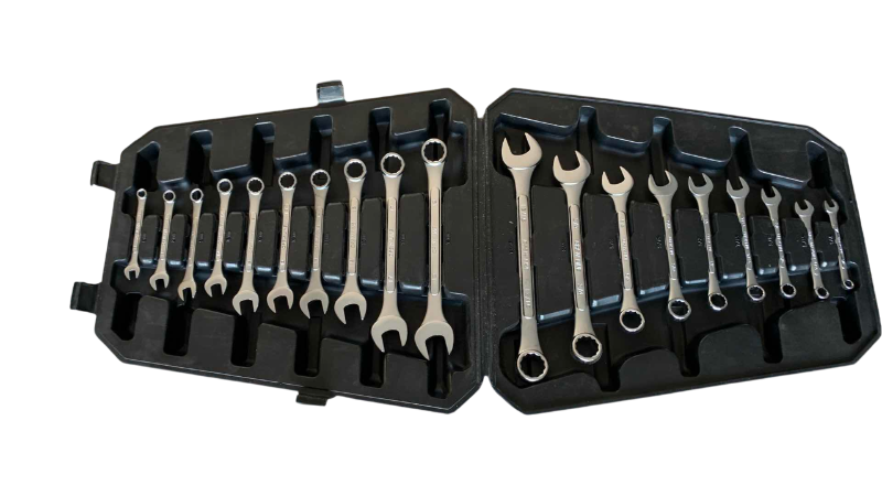 Photo 1 of CREW LINE METRIC AND STANDARD OPEN END WRENCH SET