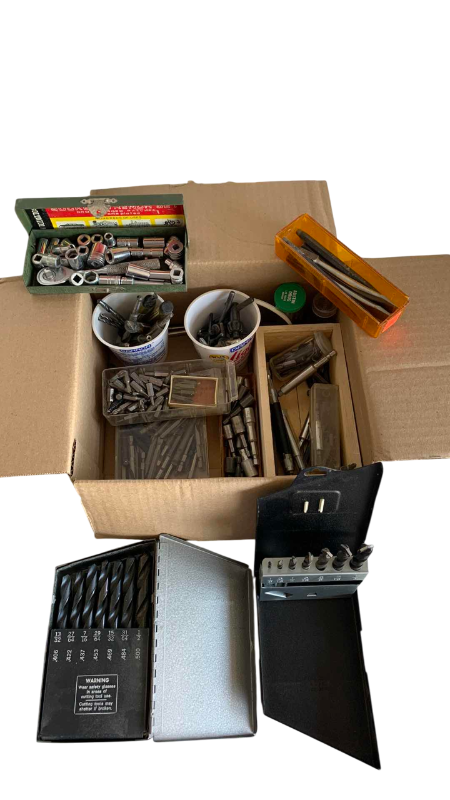 Photo 1 of ASSORTED DRILL BITS AND SCREWDRIVER TIPS