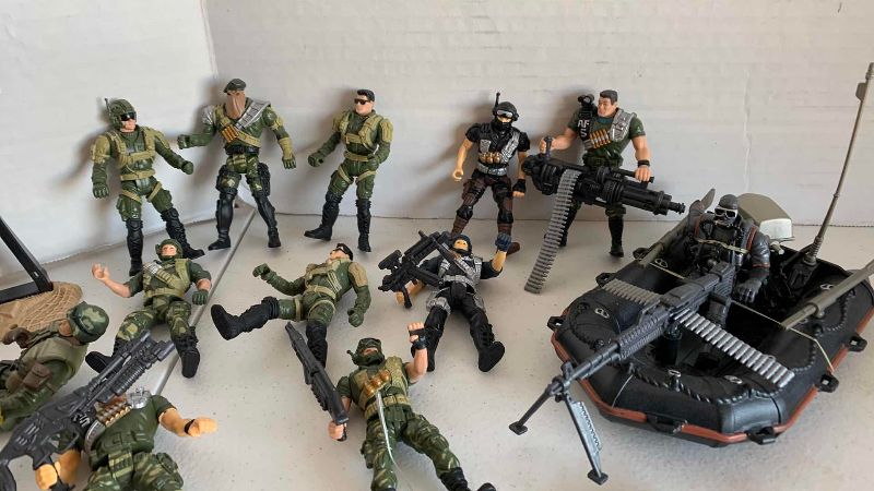 Photo 1 of MICRO MACHINES SNAKE SQUAD AND FREEDOM FORCE GI JOE