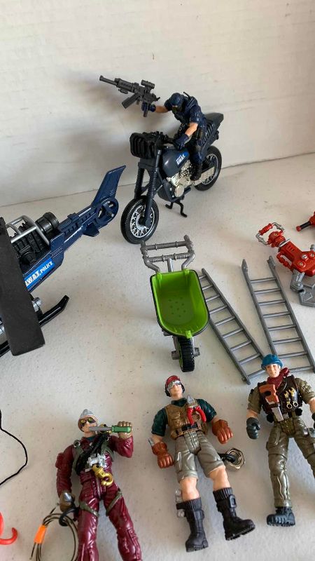 Photo 1 of SWAT AND BUILDER TOYS