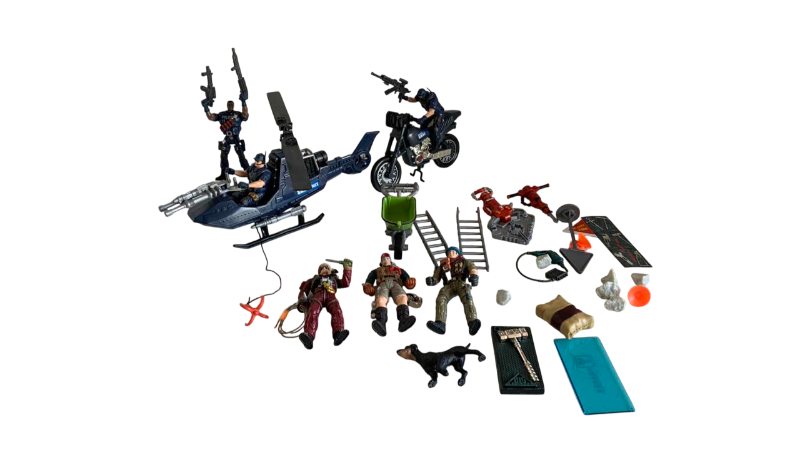 Photo 1 of SWAT AND BUILDER TOYS
