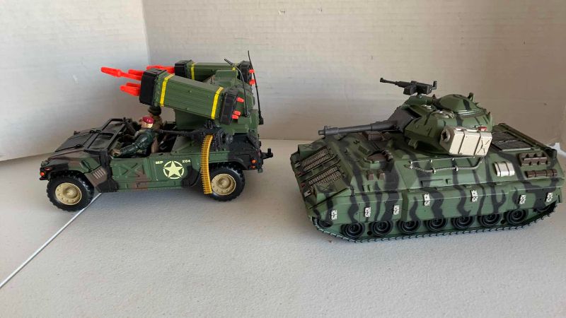 Photo 1 of SOLDIER FORCE TANK AND SAM JEEP