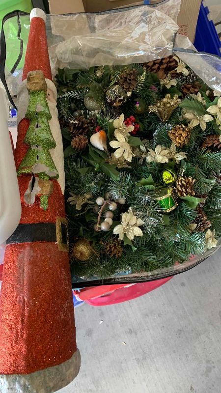 Photo 1 of 3-TUBS OF CHRISTMAS DECOR