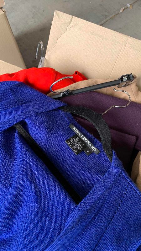 Photo 1 of BOX OF WOMENS CLOTHING SIZE M AND L