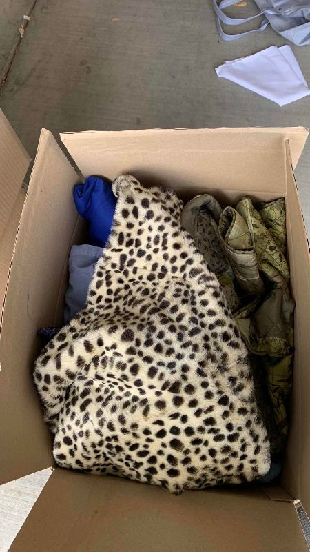 Photo 1 of BOX OF WOMENS CLOTHING SIZE M AND L