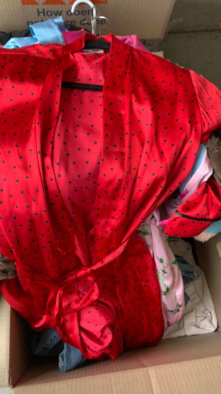 Photo 1 of BOX OF WOMENS COATS AND JACKETS SIZE M AND L