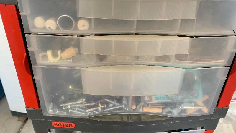 Photo 1 of FASTENERS AND CAR DETAIL BRUSH