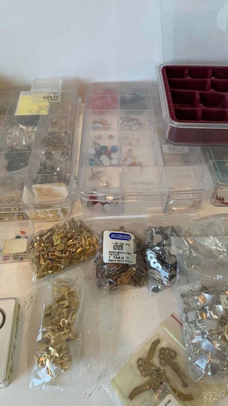 Photo 1 of JEWELRY MAKING SUPPLIES