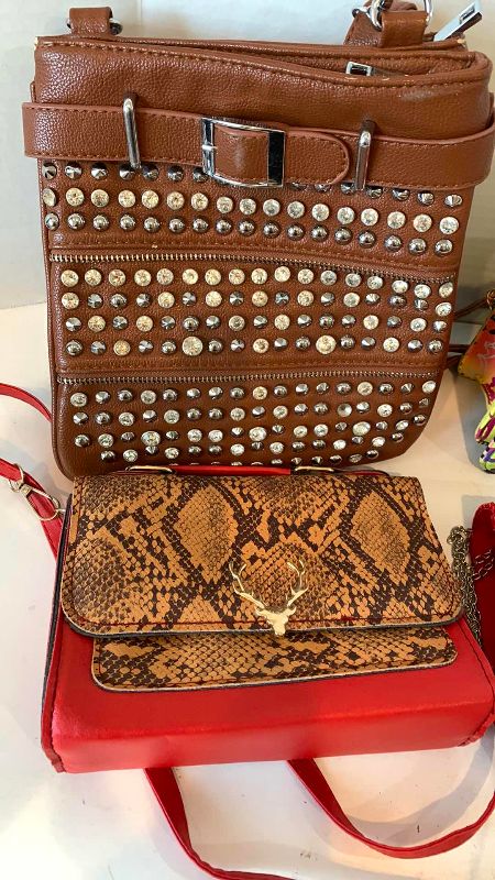 Photo 1 of 5-LADIES HANDBAGS AND WALLETS