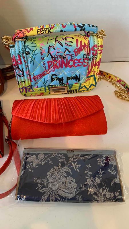 Photo 1 of 5-LADIES HANDBAGS AND WALLETS
