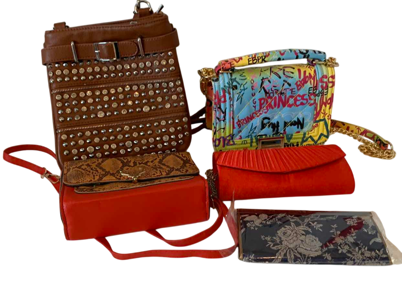 Photo 1 of 5-LADIES HANDBAGS AND WALLETS