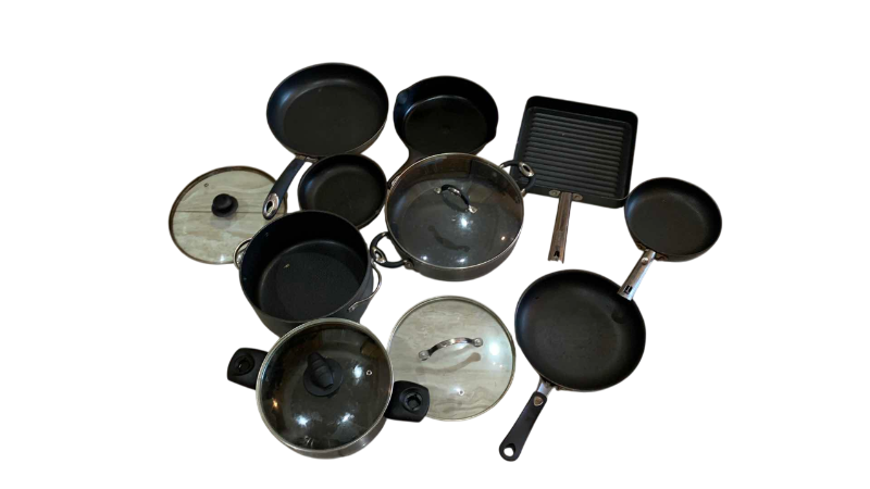 Photo 1 of POTS AND PANS 1 SEASONED CAST IRON
