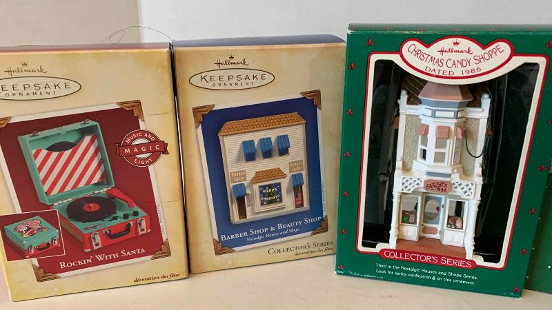 Photo 1 of HALLMARK CHRISTMAS DECORATIONS