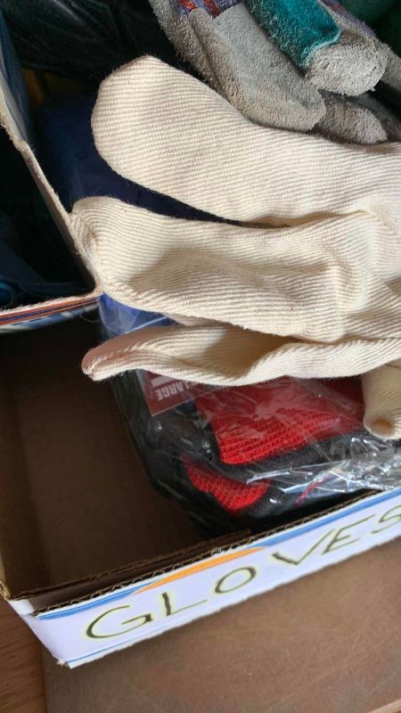 Photo 1 of GLOVES , PROTECTIVE EYE WARE AND MASKS