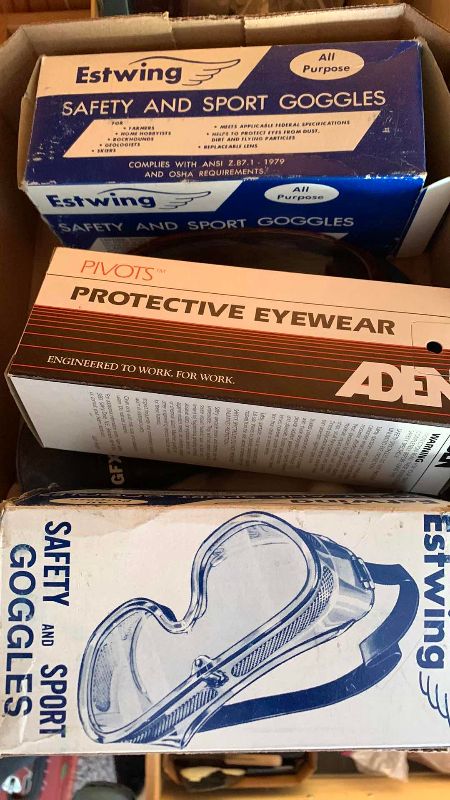 Photo 1 of GLOVES , PROTECTIVE EYE WARE AND MASKS