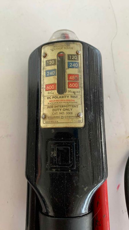 Photo 1 of VINTAGE PAIR OF WIGGY VOLTAGE TESTERS