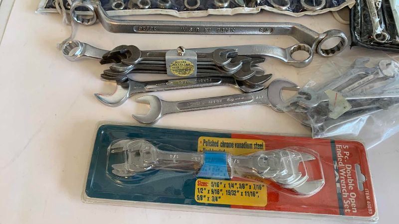 Photo 1 of CRESCENT AND OPEN END WRENCHES