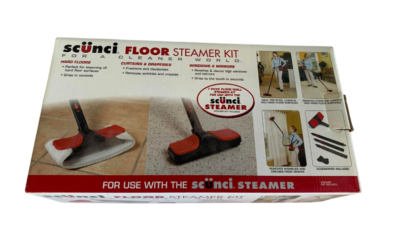 Photo 1 of SCUNCI FLOOR STEAMER KIT