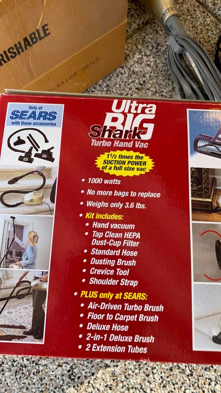 Photo 1 of ULTRA BIG SHARK TURBO HAND VAC