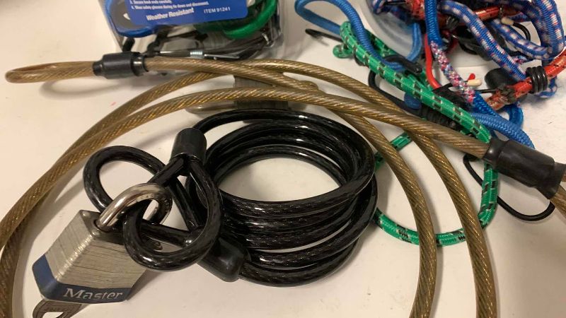 Photo 1 of BUNGIE CORDS AND CABLE LOCKS