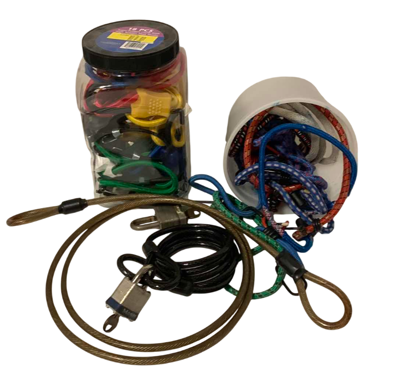 Photo 1 of BUNGIE CORDS AND CABLE LOCKS