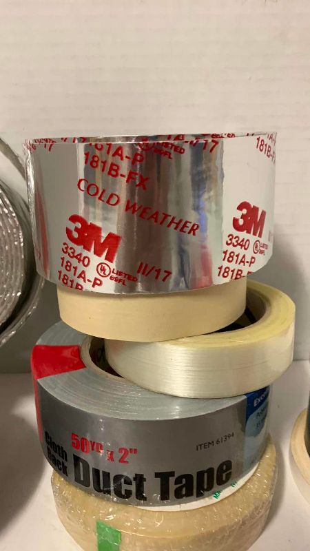 Photo 1 of VARIOUS TYPES OF TAPE