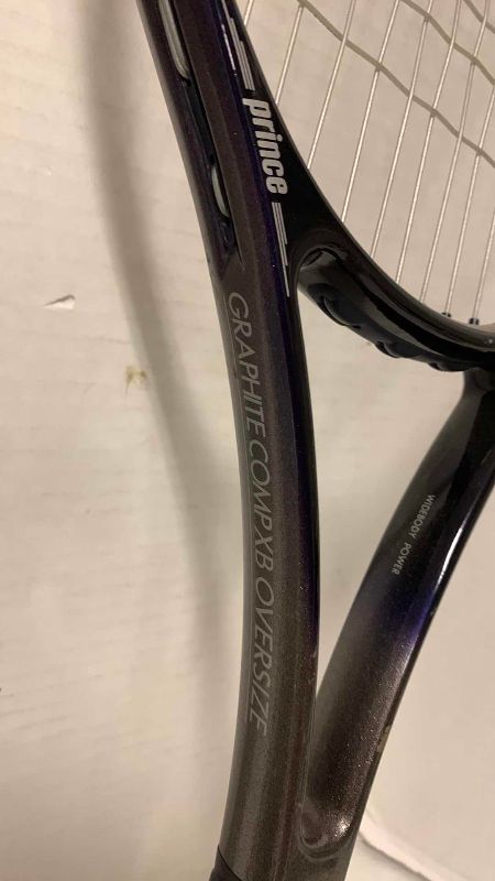 Photo 1 of PRINCE GRAPHITE COMP XB OVERSIZE TENNIS RAQUET