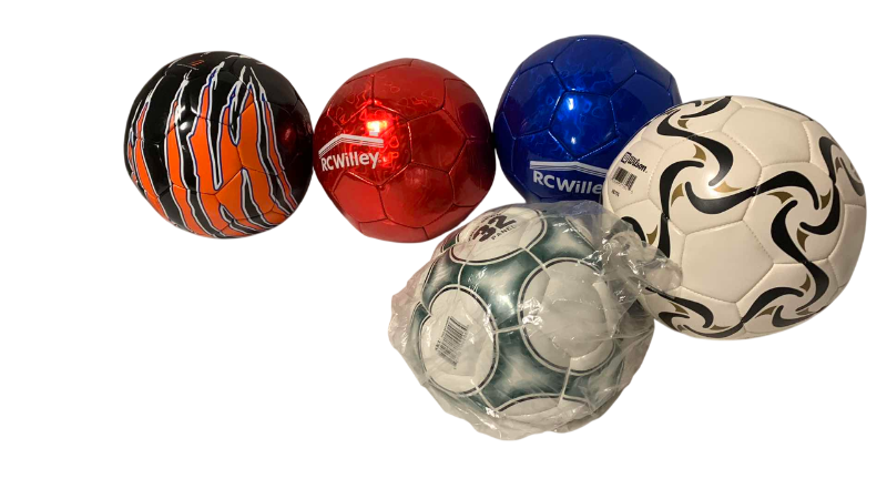 Photo 1 of 5- #5 SOCCER BALLS