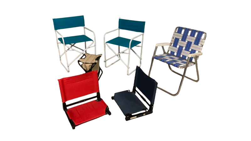 Photo 1 of LAWN CHAIRS, STADIUM SEATS AND REPLACEMENT SEAT MATERIALS