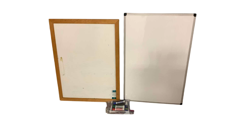 Photo 1 of 2-WHITEBOARDS AND MARKERS