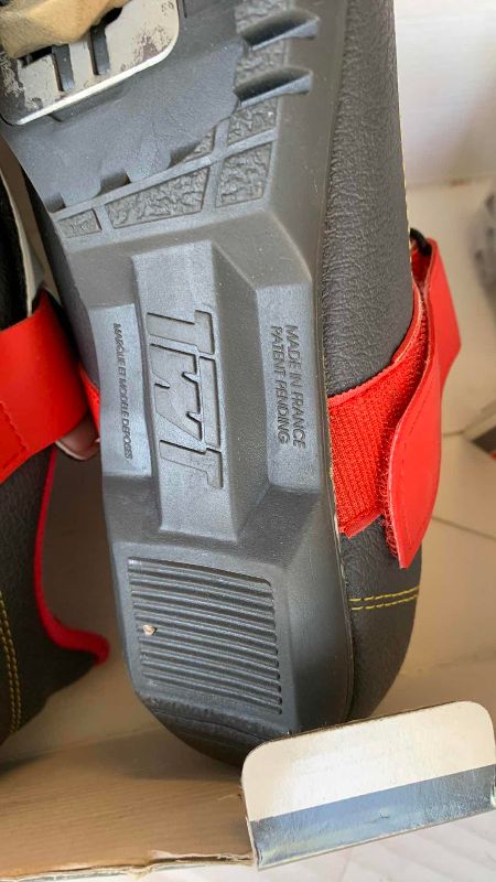 Photo 1 of TIME TWT PROFESSIONAL BICYCLE RACING SHOE SIZE 9 MADE IN FRANCE
