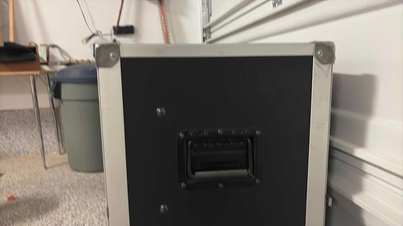Photo 1 of ALUMINUM RACK CASE 21.5” X 18.5 H 26.5”