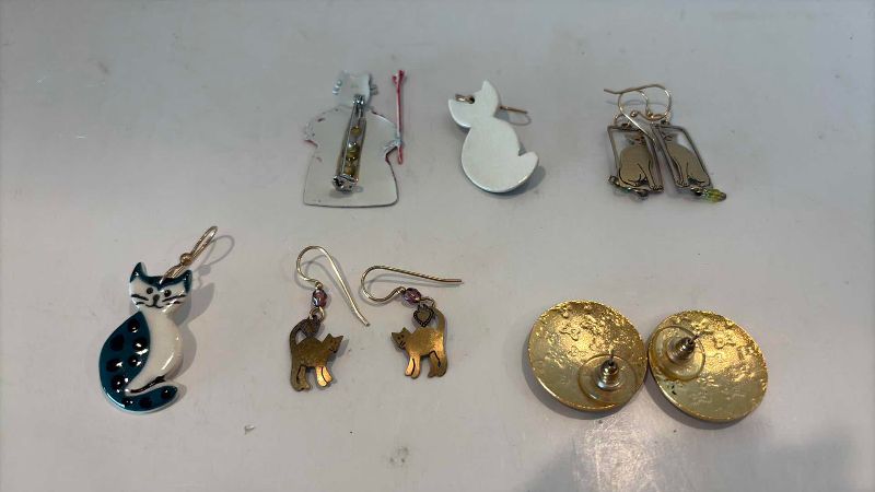 Photo 1 of ASSORTED CAT JEWELRY