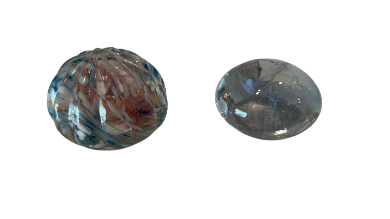 Photo 1 of 2-GLASS PAPER WEIGHTS