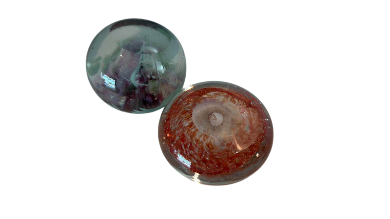 Photo 1 of 2-GLASS PAPER WEIGHTS