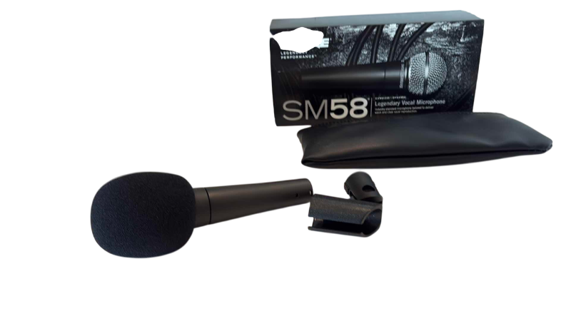 Photo 1 of SHURE SM58 DYNAMIC MICROPHONE