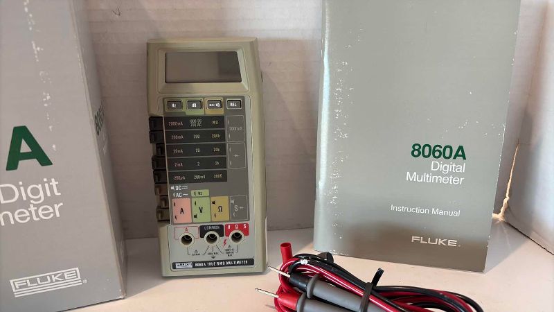 Photo 1 of 8060A 4 1/2 DIGITAL MULTI-METER