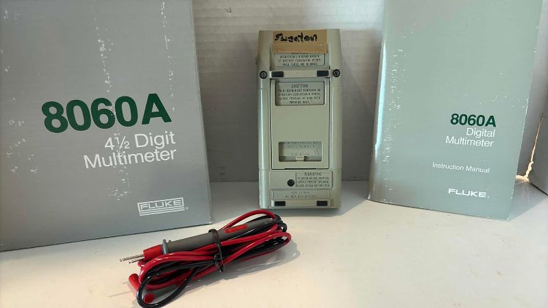 Photo 1 of 8060A 4 1/2 DIGITAL MULTI-METER